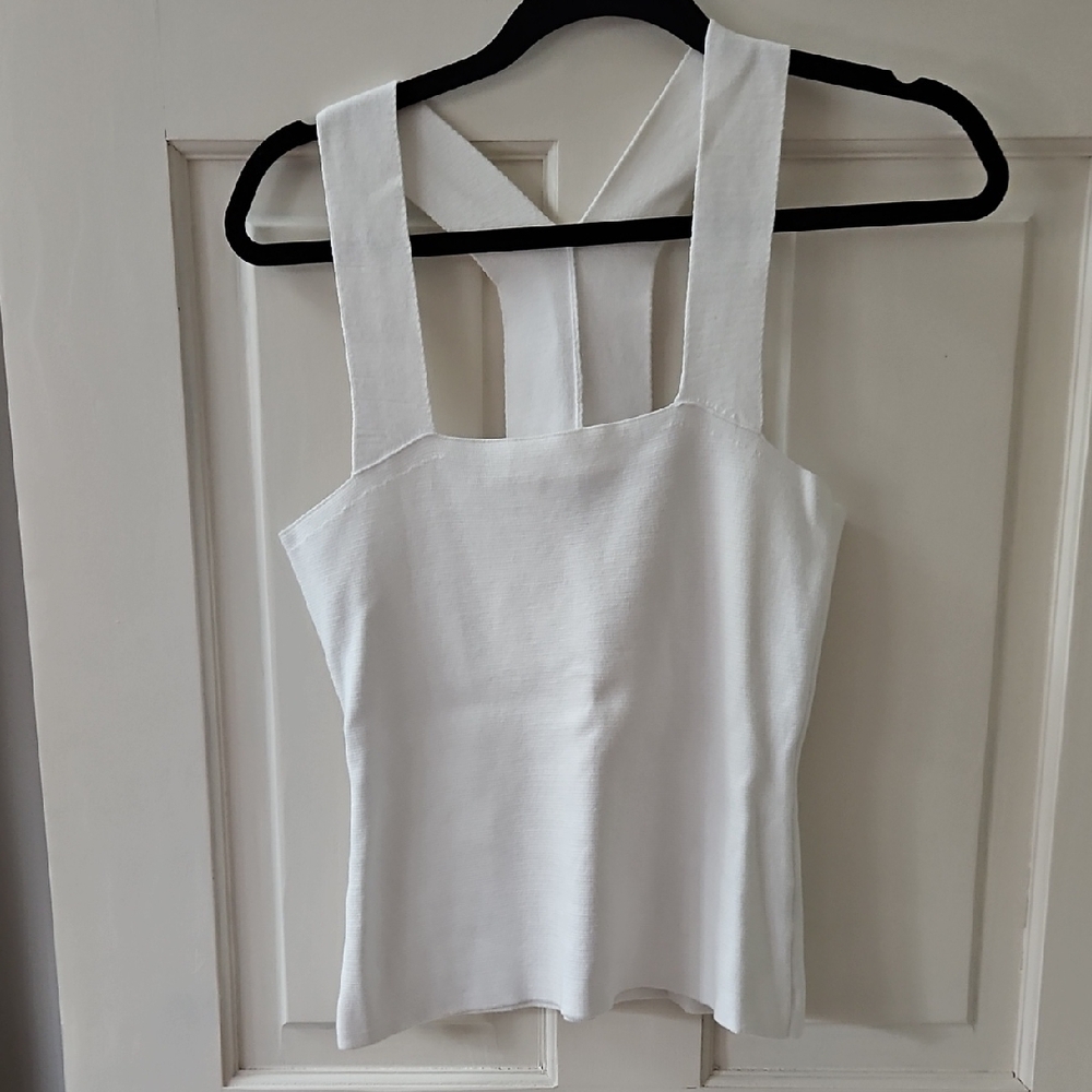 525 White Tank Top